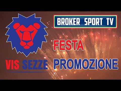Calcio: Vis Sezze festa promozione 2018-19
