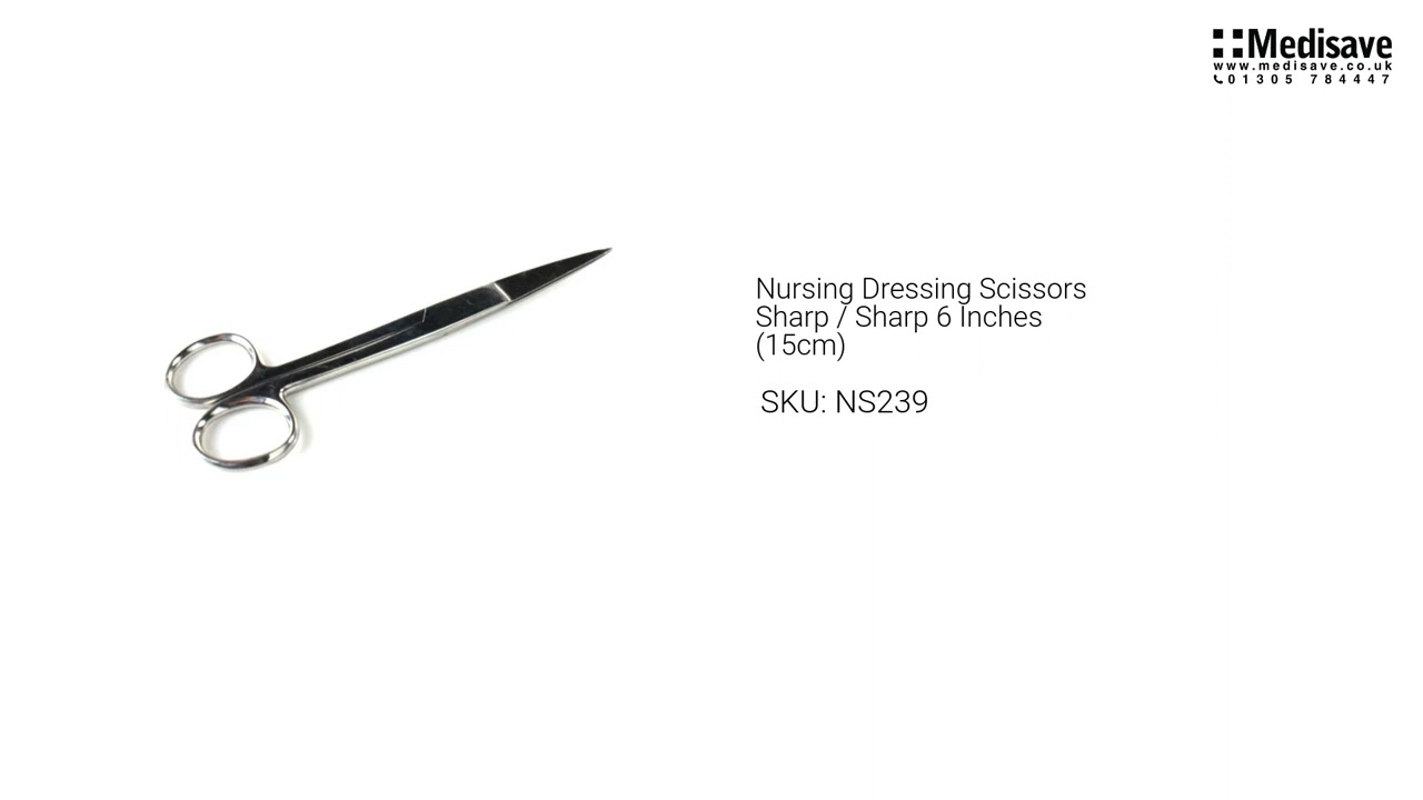 Nursing Dressing Scissors Sharp Sharp 6 Inches 15cm NS239