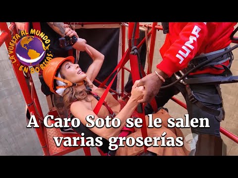Carolina Soto cries in panic in South Africa, while Cuervo drives her crazy