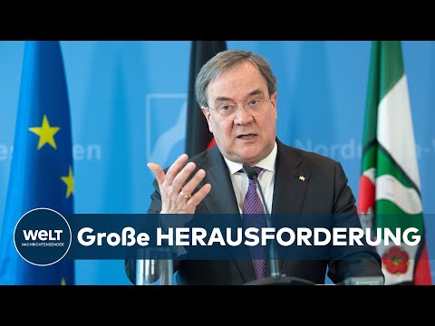 WELT DOKUMENT: Corona-Krise - Armin Laschet stellt die Covid-19-Gegenmaßnahmen vor