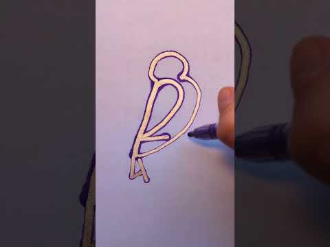 Can you Draw a bird with numbers only? 🐤