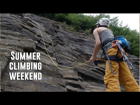 Summer Climbing Weekend in the Ardennes, Belgium