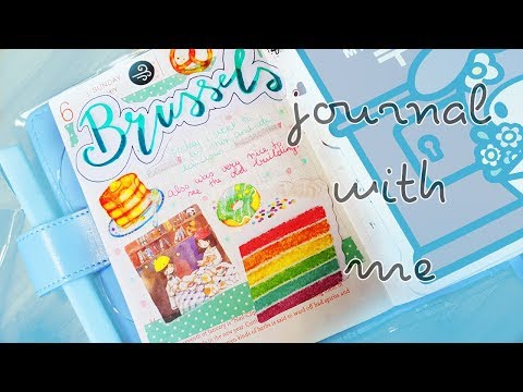 Journal with me - hobonichi entry no.1/2019  (ジャーナリング)