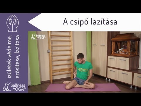 Csípő nyújtása, lazítása - jóga élettan