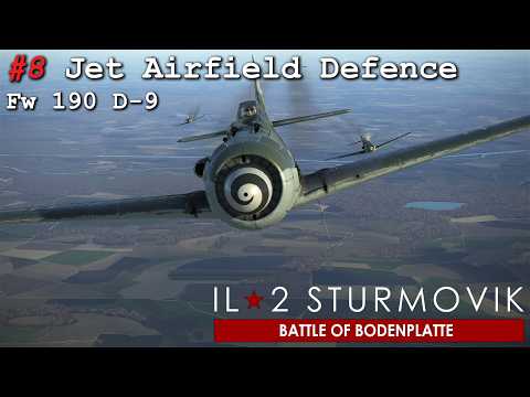 Fw 190 D-9 "Dora" Defend Rheine Jet Airfield | IL2 Great Battles - Bodenplatte | Career Mode #8