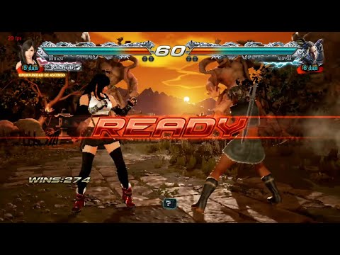 225_1 Josie vs Master Raven - Tekken 7 ( Anakin x24 )  sin Grafica