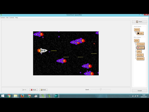 How to Make Space War Style Games with Greenfoot