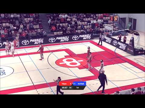 Amin Adamu Full Game vs Korihait – 22pts 3ast 2rbs 3stl 1blk | Finland Korisliiga (2025)