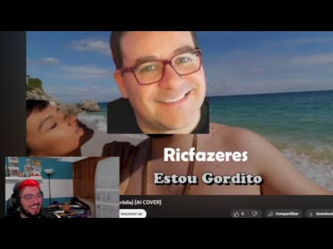 KAZZIO reage a AI COVER DO RIC FAZERES - "Estou Gordito"