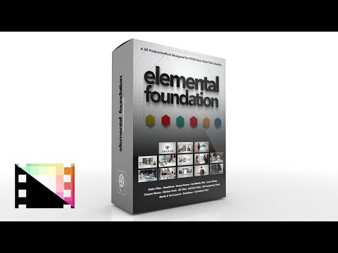 Elemental Foundation - A Professional 3D Production Package for FCPX - Pixel Film Studios
