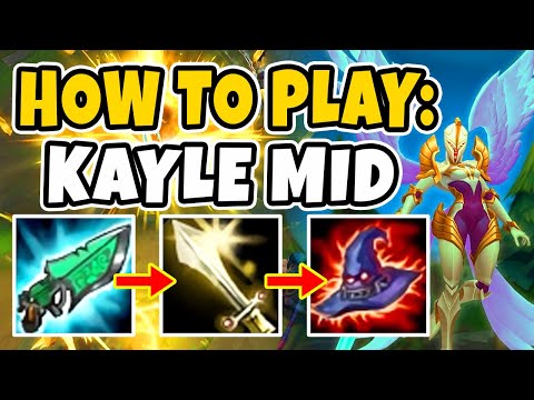 How To Play Kayle Mid In Season 10! Easy Ranked Climbing! These Buffs OP - League of Legends