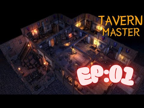Tavern Master Let’s Play EP01 🍻 | Build, Expand & Run the Ultimate Medieval Tavern!
