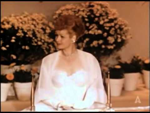 Lucille Ball at the 1952 Oscars