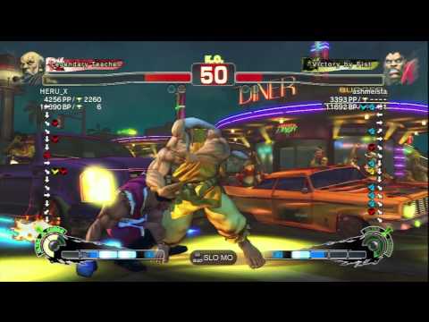 HERU_X [Gouken] Vs ashmeista [Balrog] SSF4 AE Online Ranked Matches - PSN