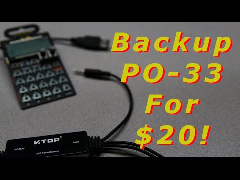YouTube video about: How to record pocket operator to computer?