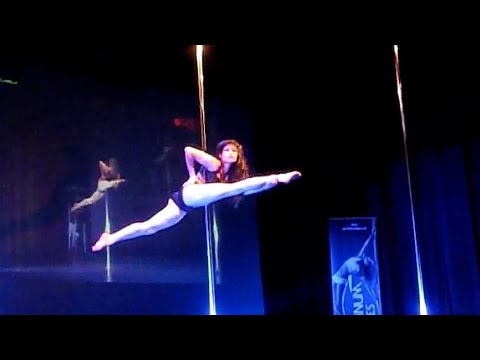 european pole dance champion 2012 - professional winner - natalie schönberger