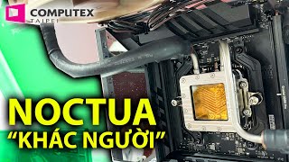 NOCTUA With Unique Condenser AIO Cooler Computex 2025! - Computex 2025 Noctua Booth Tour