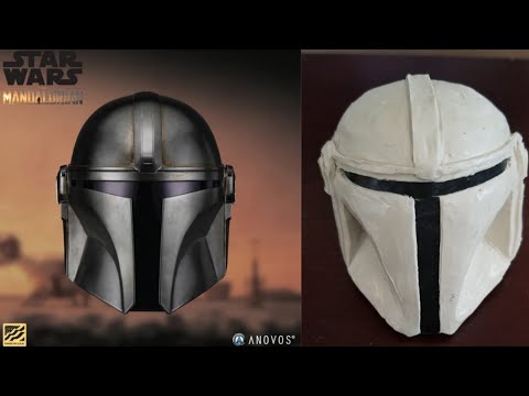 Clay Sculpting The Mandalorian Helmet
