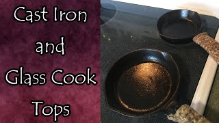 Cast Iron and Glass Cook Tops