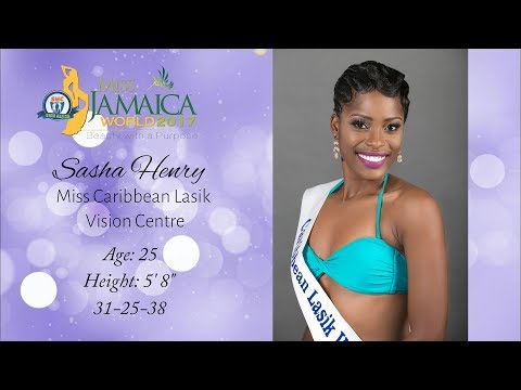Miss Jamaica World 2017 Contestant #3 Sasha Henry