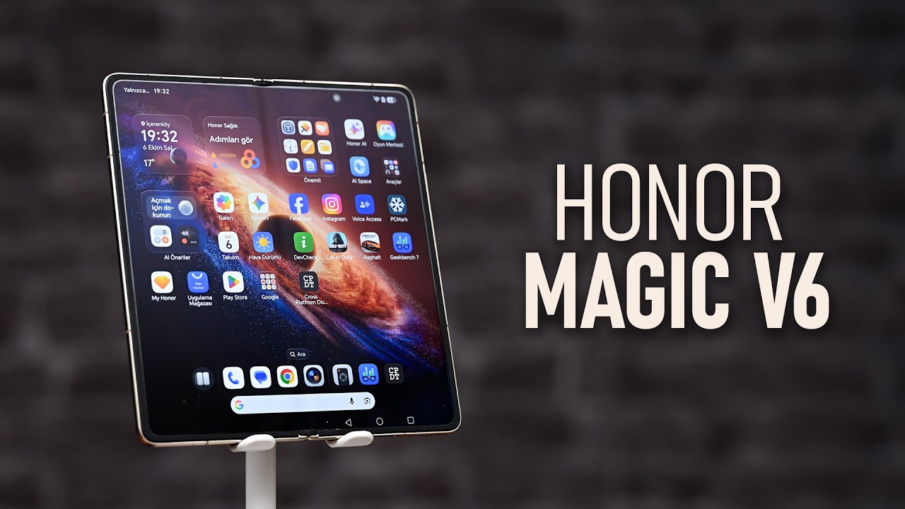 HONOR Magic v6 - En İnce Katlanabilir Telefon!