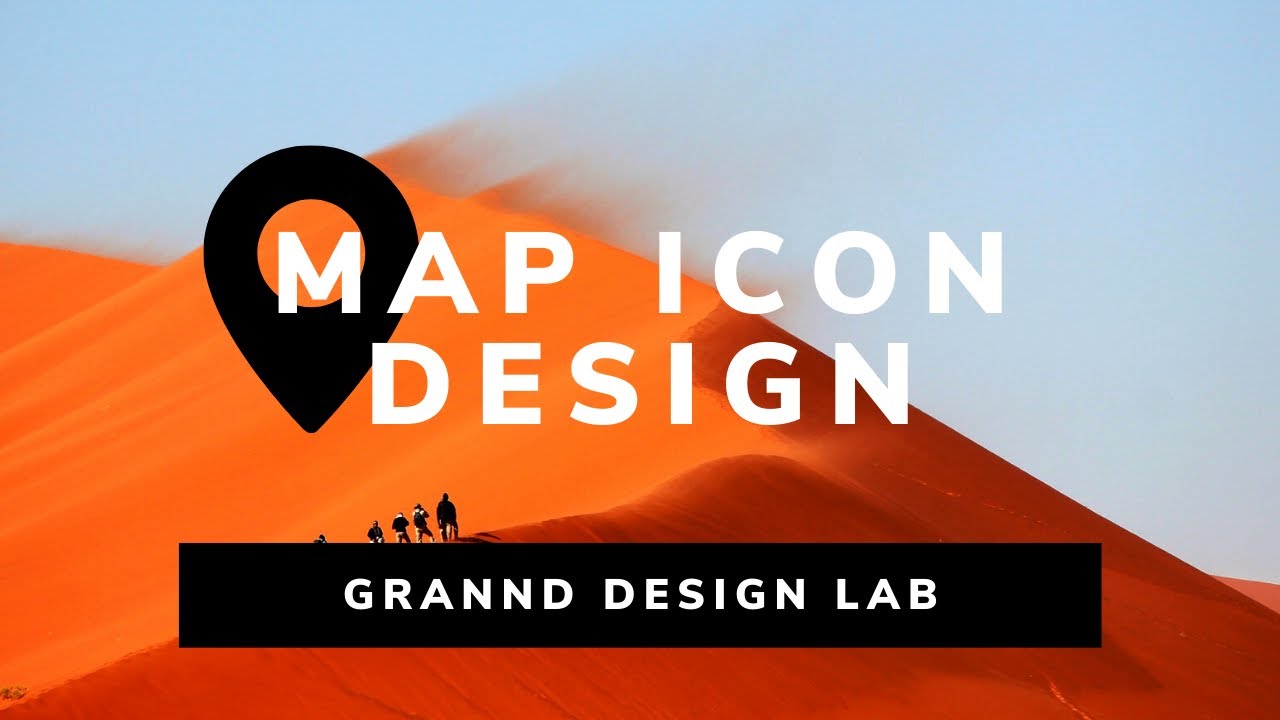 How to create vector icons using adobe illustrator | #map #Icons