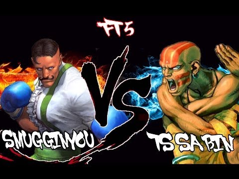 Challenge match! SMUGGINYOU [Dudley] vs TS Sabin [Dhalsim] FT5 SSF4AE