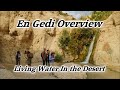 En Gedi, Israel: Living Water In the Desert, David's Hideout, Masada, Dead Sea, Oasis, Jer. 2:13