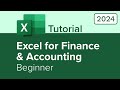 Excel For Finance And Accounting Beginner Tutorial