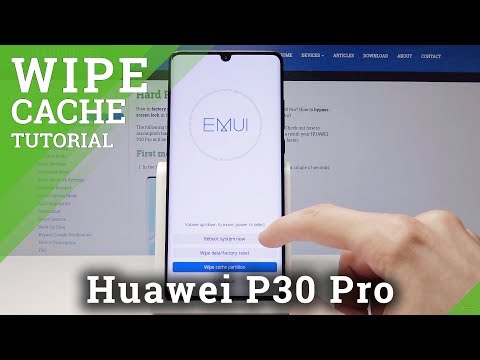 HUAWEI P30 Pro WIPE CACHE PARTITION / Remove Temporary Cache Files