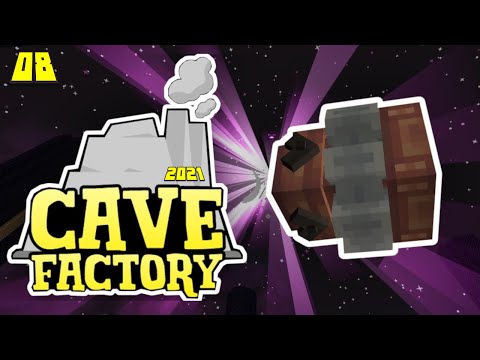 Lets Play Cave Factory EP 8 - Create Mod Tank Pump Spout for Creosote Storage! How to make Steel!