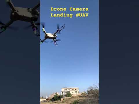 Drone Camera Landing #UAV #uavphotography #dronecamera