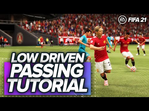 FIFA 21 LOW DRIVEN PASSING TUTORIAL - HOW TO BREAKDOWN OPPONENTS