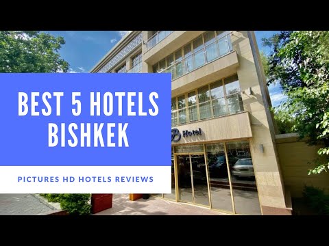 Os 5 melhores hotéis em Bishkek, Quirguistão - classificados por classificação dos hóspedes