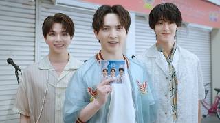 M!LK塩崎太智＆曽野舜太＆吉田仁人、路上ミュージシャンに　CDは「億」！？　サマージャンボ宝くじ 新CM＋メーキング