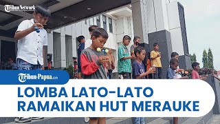 Gemuruh Lato-lato Ramaikan HUT Ke-121 Merauke, Diikuti 182 Peserta Usia Dini hingga SMA