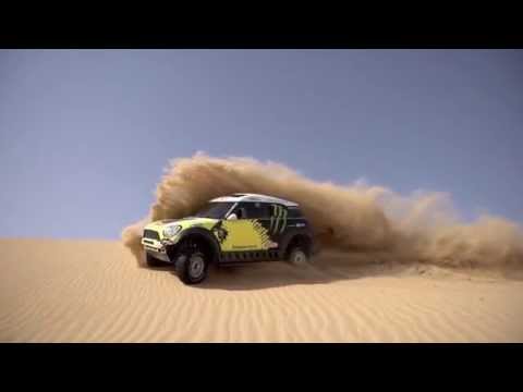 MINI Countryman All4 DAKAR - Racing, drifting & jumping in the desert!