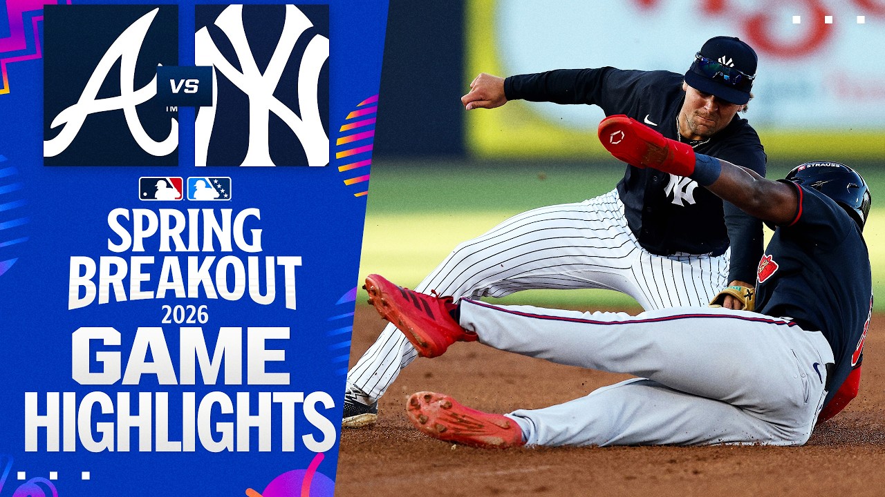 Braves vs. Yankees Spring Breakout Game Highlights (3/21/26) | MLB Highlights