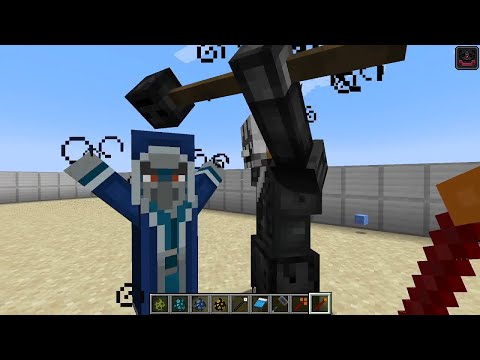 EPIC Minecraft Wizard Duel: Icelogger VS Withered Necromancer