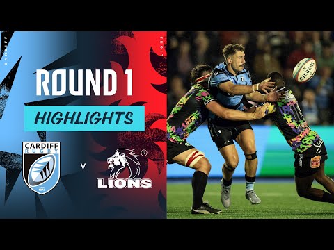 Cardiff v Lions | Highlights | Round 1 | URC 2025/26