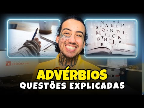 Questões de ADVÉRBIO resolvidas | Curso COMPLETO de Português para concursos públicos