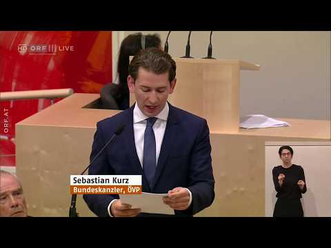 Sebastian Kurz - Seine letzte Rede als Kanzler am 27.5.2019