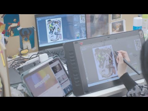 嵯峨美術短期大学 コミックアート領域紹介動画