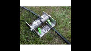 8-foot eagle bownet setup with remote trigger
