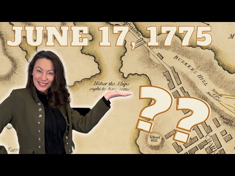 I Noticed Something Strange On A Map of the Battle of Bunker Hill! #americanrevolution