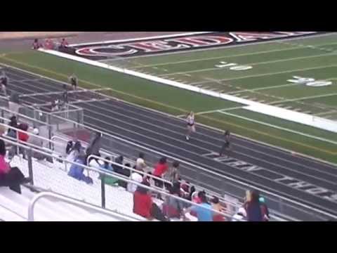 2015 6A Area 7 8 Girls 300m Hurdles Desoto Alexis& Kennedy
