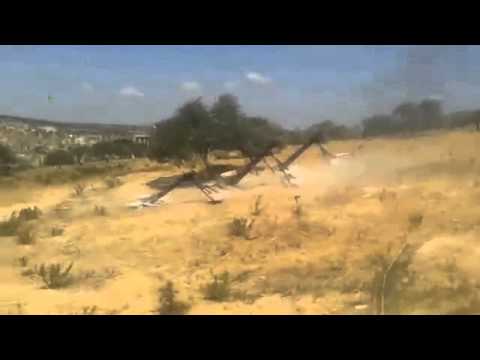 استهداف معسكر المسطومة بواسطة قذائف الهاون من قبل جبهة إنقاذ سوريا