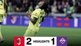 Rafael Leão brace fires comeback win! | AC Milan 2-1 Fiorentina | Serie A Highlights
