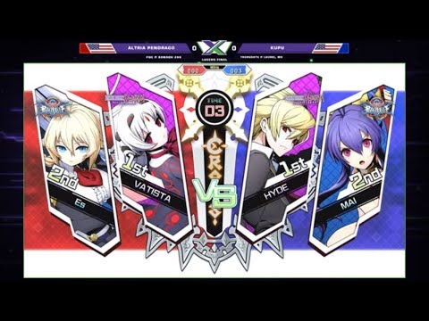 F@X 266 BB:CTB -  Altria Pendrago Vs.  Kupu - Blaz Blue Cross Tag Battle Losers Finals