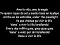 El Vega - Amo la vida - Subtítulos